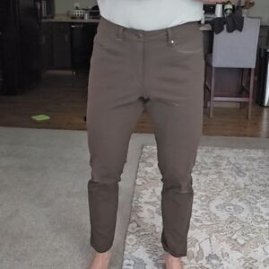 Lulu Olive ABC Slim Pants